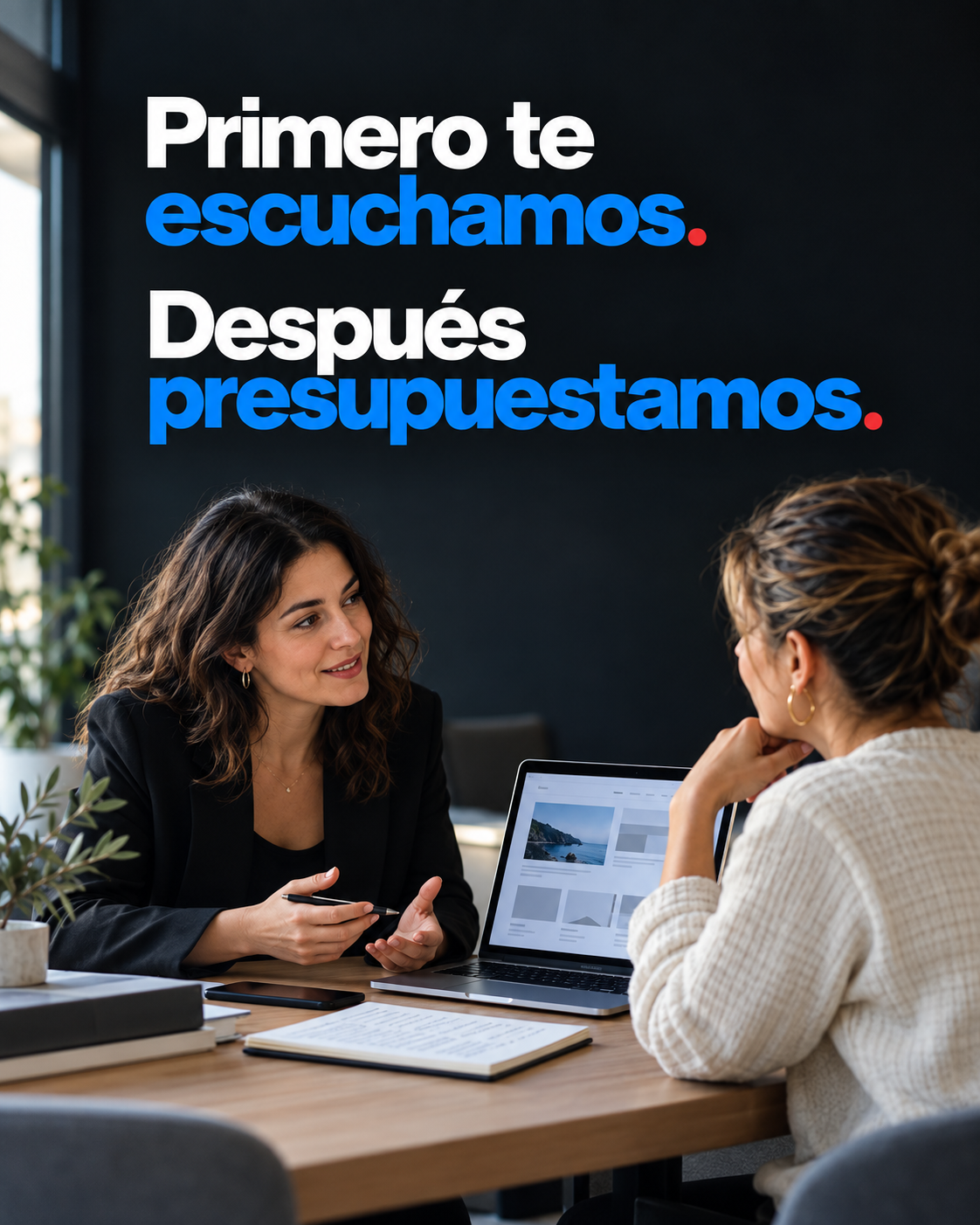 Te escuchamos anrtes de empezar.